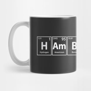 Hamburger (H-Am-B-U-Rg-Er) Periodic Elements Spelling Mug